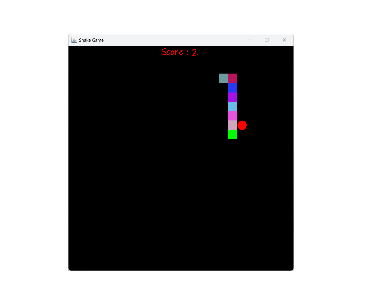 Snake Game Screenshot