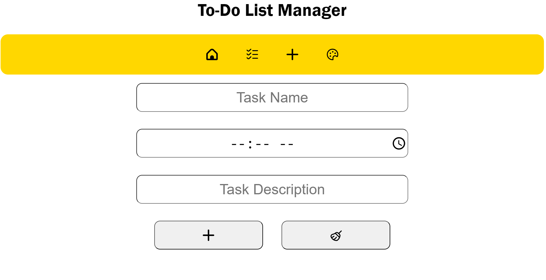 To-Do list Screenshot